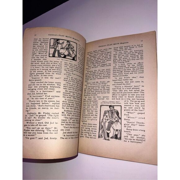 Children's Play Mate Vintage Magazine THANKSGIVING  November 1939 - Picture 11 of 12